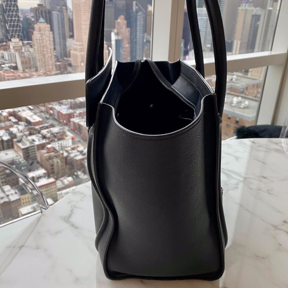 MINI LUGGAGE HANDBAG IN DRUMMED CALFSKIN - Picture 5 of 5